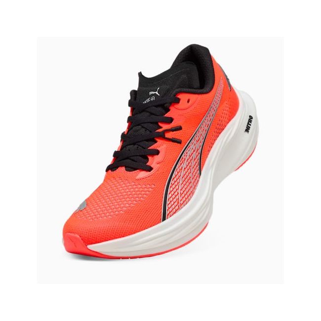 Puma - pantofi alergare - Deviate Nitro 3 - Glowing Red | PUMA Black