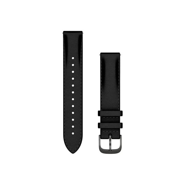 Garmin - curea piele - Quick Release 18 - Black I Slate