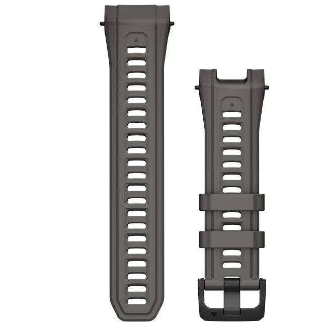 Garmin curea silicon cu latime de 26mm gri Charcoal - pentru Instinct 3 50 mm