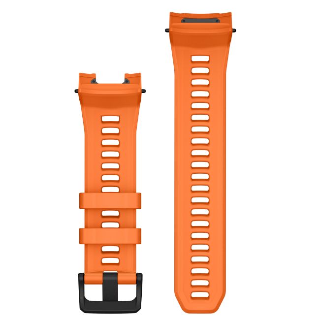 Garmin curea silicon cu latime de 26mm portocaliu Solstice - pentru Instinct 3 50 mm
