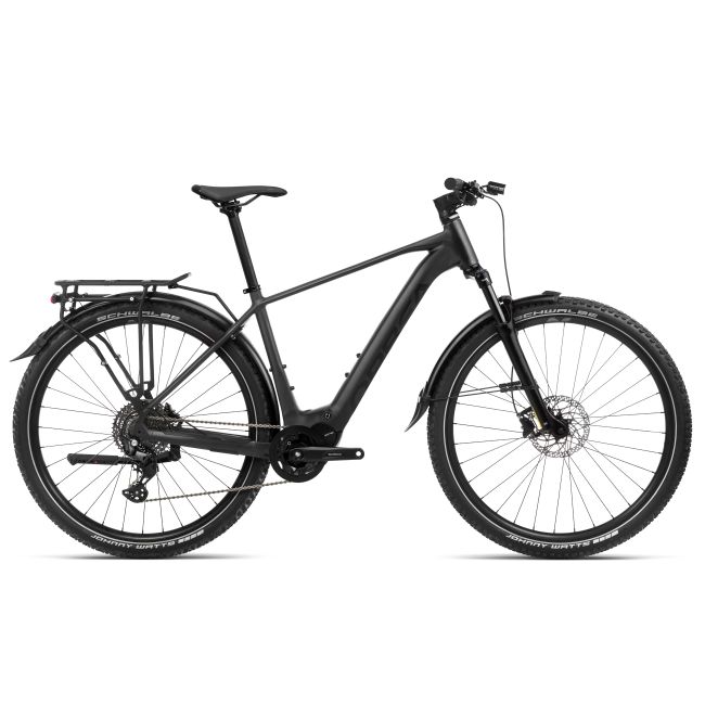 Bicicletă electrică urbană Orbea KEMEN SUV 40 - Metallic Night Black (Matt | Gloss)