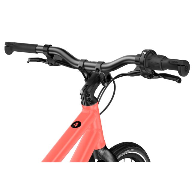 Bicicleta copii Woom 4 Explore cu roti 20" portocaliu Neon Coral