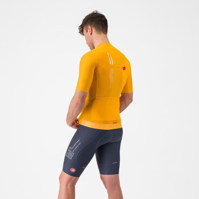 Castelli - pantaloni ciclism scurti cu bretele - Espresso R--A/D Bibshort - albastru Twilight