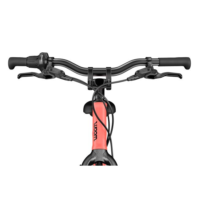 Bicicleta copii Woom 4 Explore cu roti 20" portocaliu Neon Coral