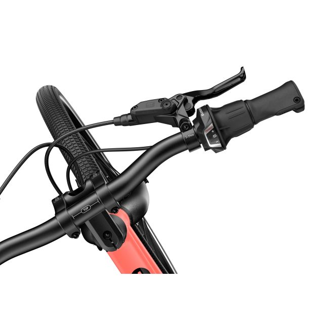 Bicicleta copii Woom 4 Explore cu roti 20" portocaliu Neon Coral