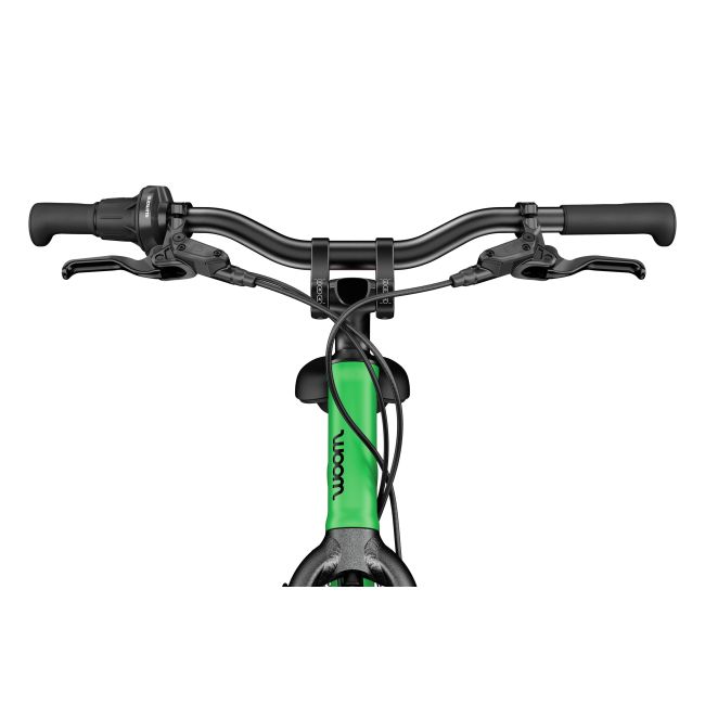 Bicicleta copii Woom 4 Explore cu roti 20" verde Jungle Green
