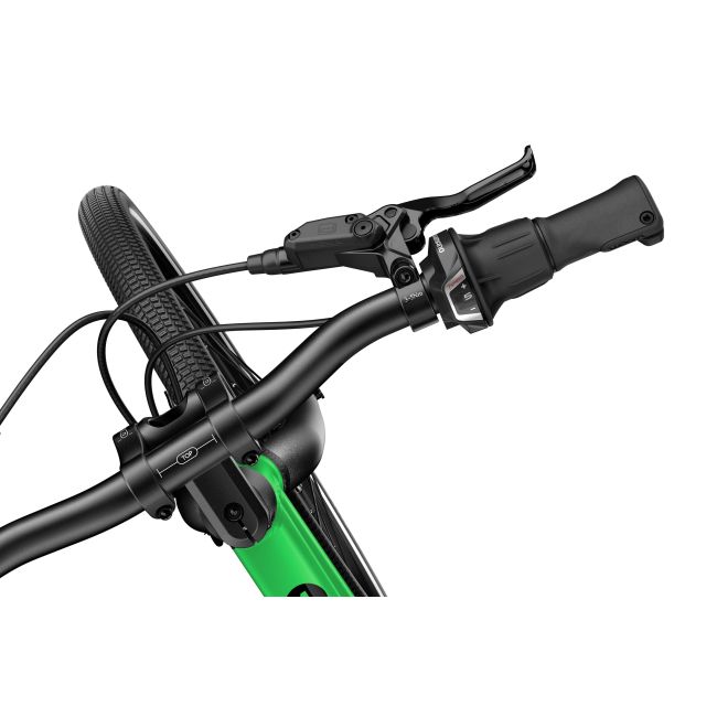 Bicicleta copii Woom 4 Explore cu roti 20" verde Jungle Green