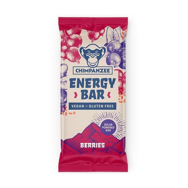Chimpanzee Energy Bar - Fruce de padure (afine si coacaze) - 55g