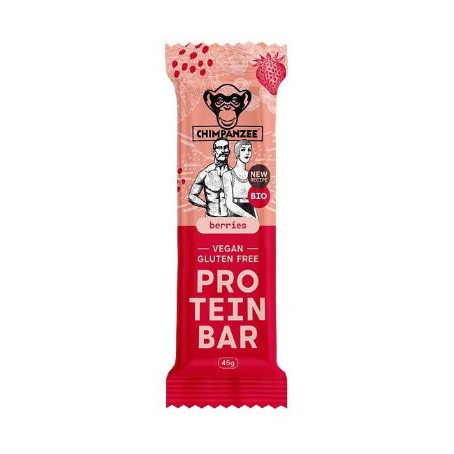 Chimpanzee Baton proteic Bio 45g - Fructe de padure