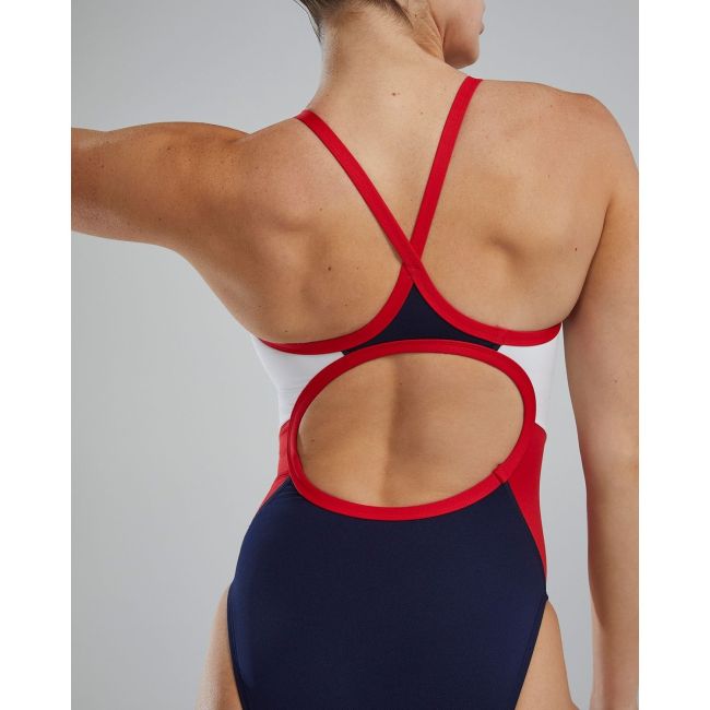TYR - Costum Femei - Diamonfit USA - Red White Navy