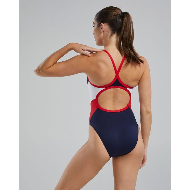 TYR - Costum Femei - Diamonfit USA - Red White Navy