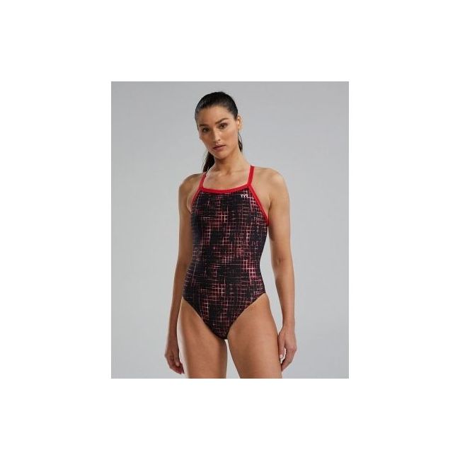 TYR - costum baie intreg pentru femei - Diamondfit - Atrix - rosu