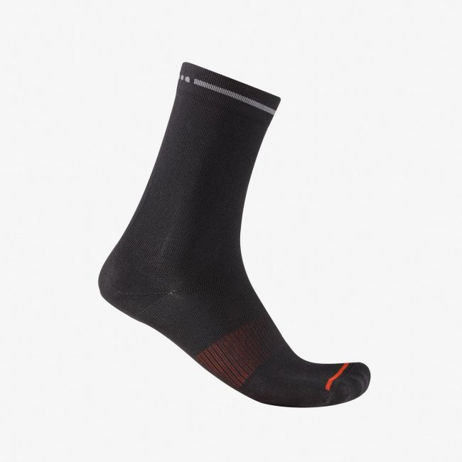 Castelli - sosete ciclism - Premio Evo 18 Sock - negru