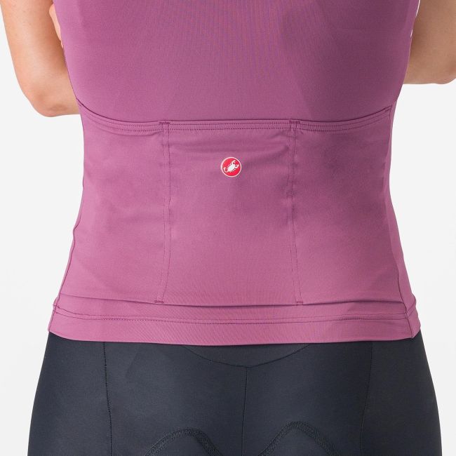 Castelli - maiou ciclism - Sole W Top - mov | lila