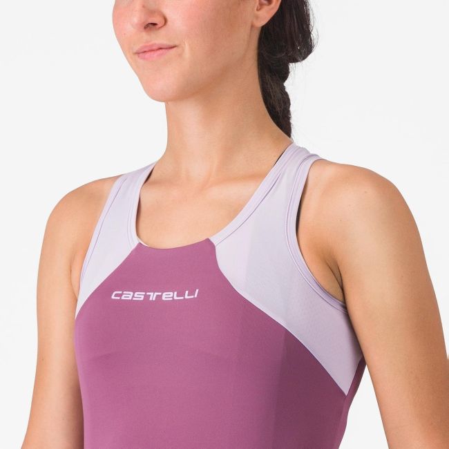 Castelli - maiou ciclism - Sole W Top - mov | lila