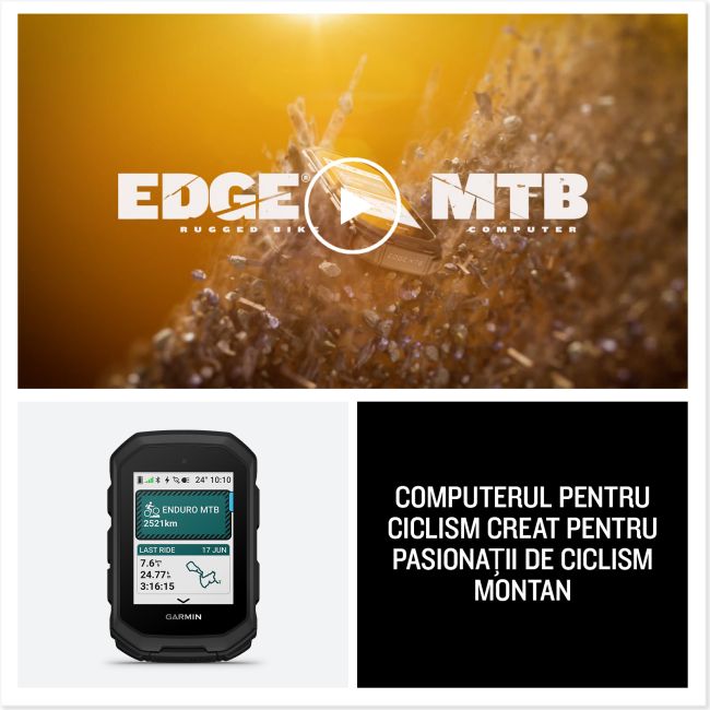 Garmin Edge MTB - ciclocomputer cu GPS