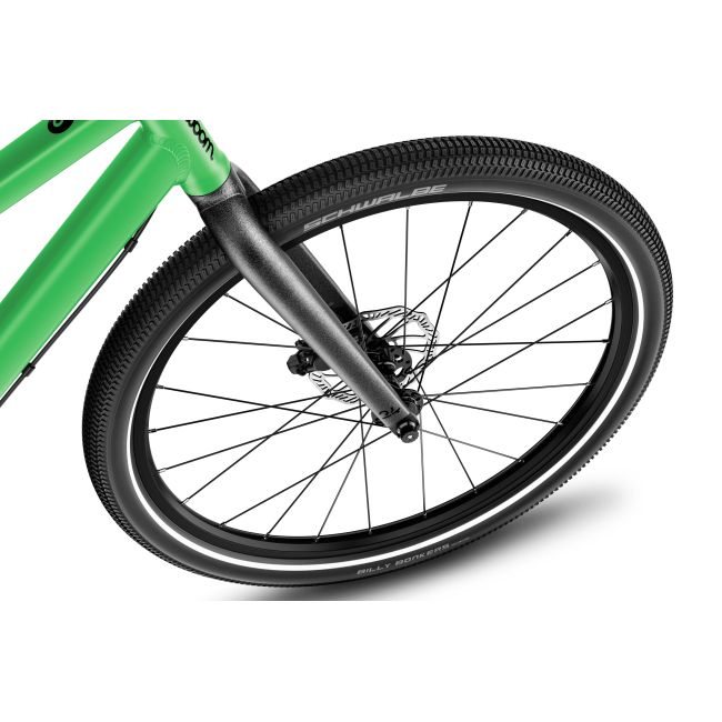 Bicicleta copii Woom 5 Explore cu roti 24" verde Jungle Green