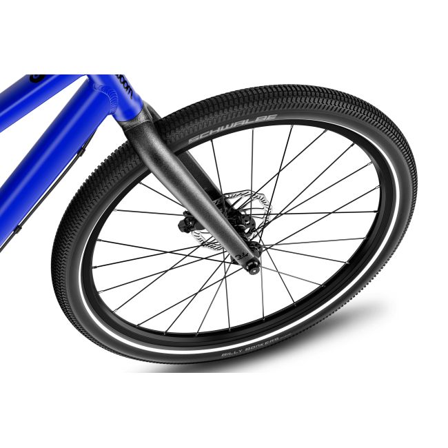 Bicicleta copii Woom 5 Explore cu roti 24" albastru magnetic blue