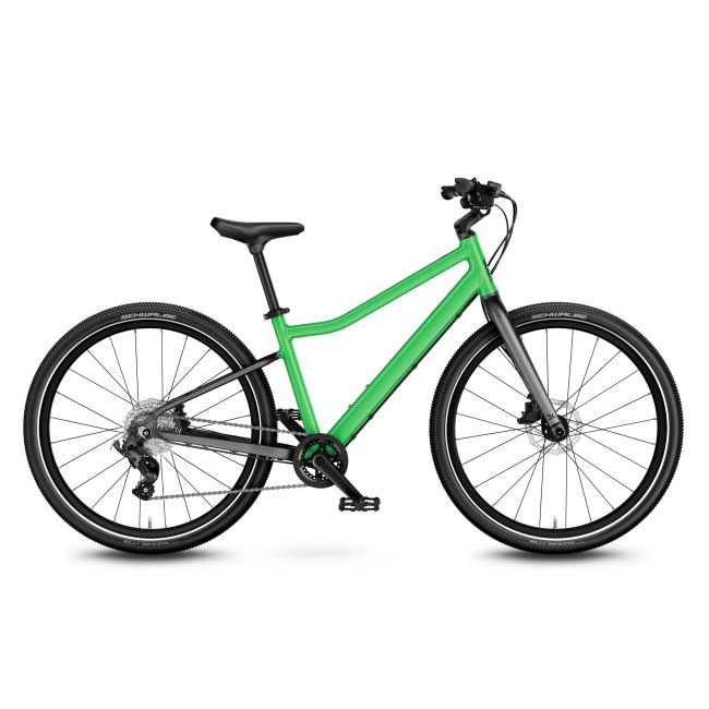 Bicicleta copii Woom 5 Explore cu roti 24" verde Jungle Green