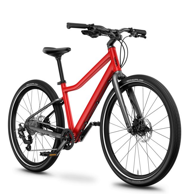 Bicicleta copii Woom 5 Explore cu roti 24" woom red