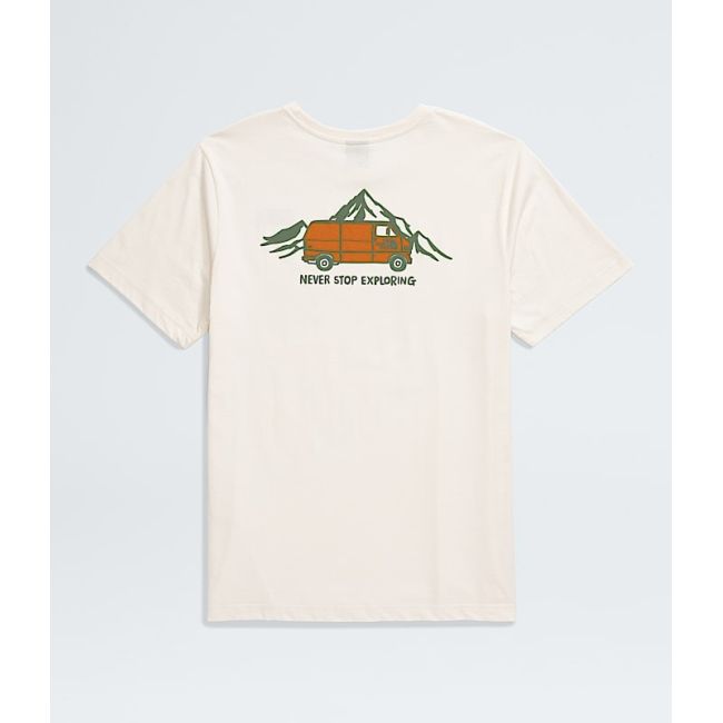 The North Face - tricou - M Outdoor Graphic - Alb