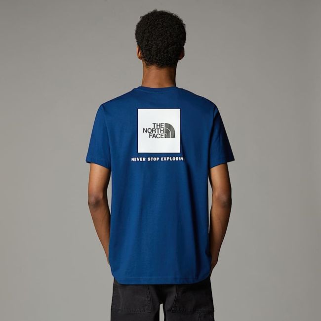 The North Face - tricou - M Redbox - Albastru | Alb