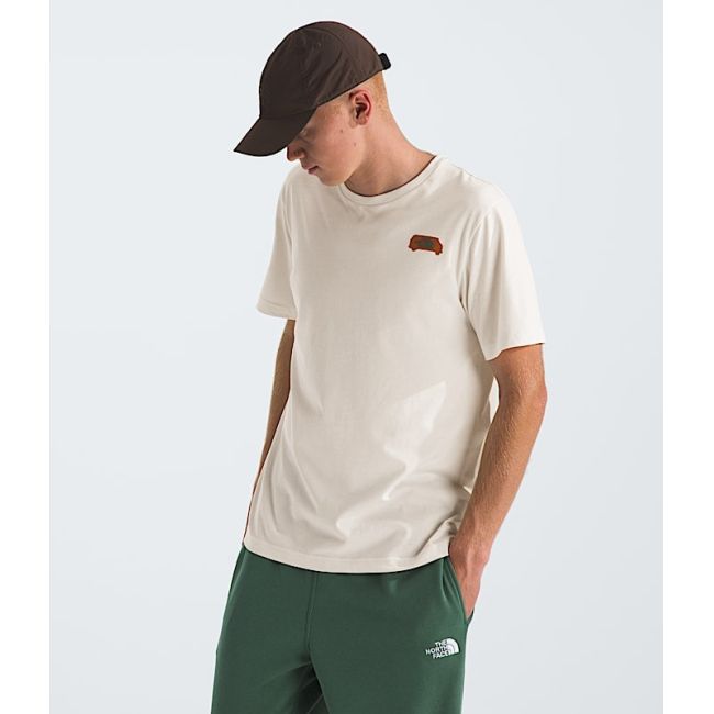 The North Face - tricou - M Outdoor Graphic - Alb