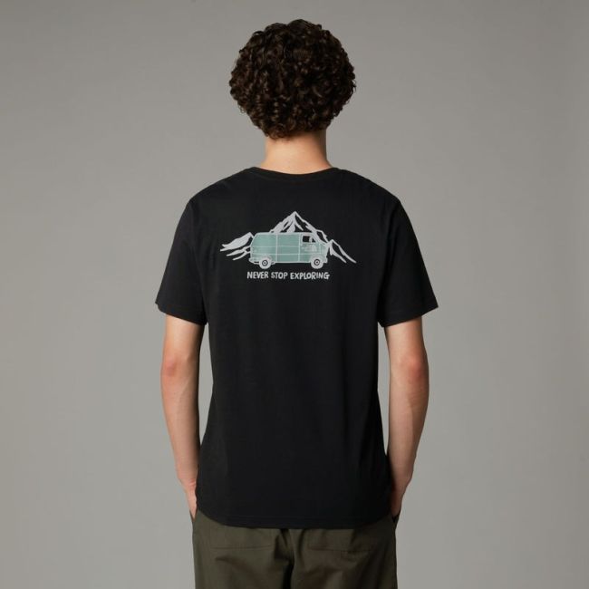 The North Face - tricou - M Outdoor Graphic - Negru