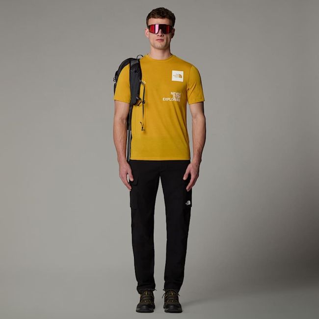 The North Face - tricou - M Mountain Foundation Coordinates - Galben