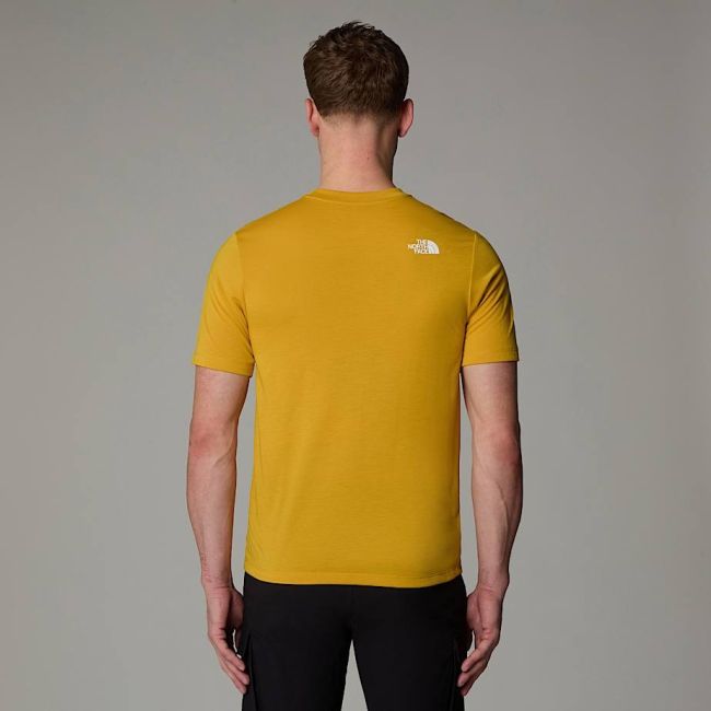 The North Face - tricou - M Mountain Foundation Coordinates - Galben