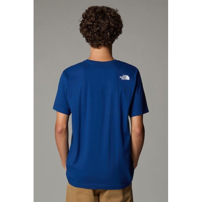 The North Face - tricou - M Mountain Line - Albastru