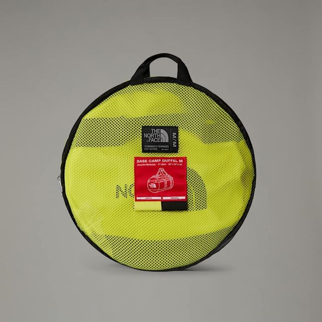 The North Face - geanta - Base Camp Duffel Medium - Verde | Galben | Negru