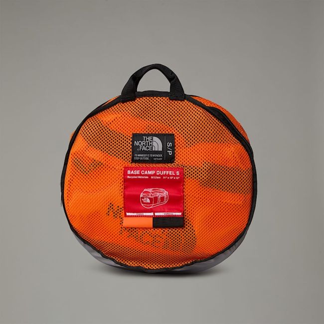 The North Face - geanta - Base Camp Duffel Small - Portocaliu | Negru