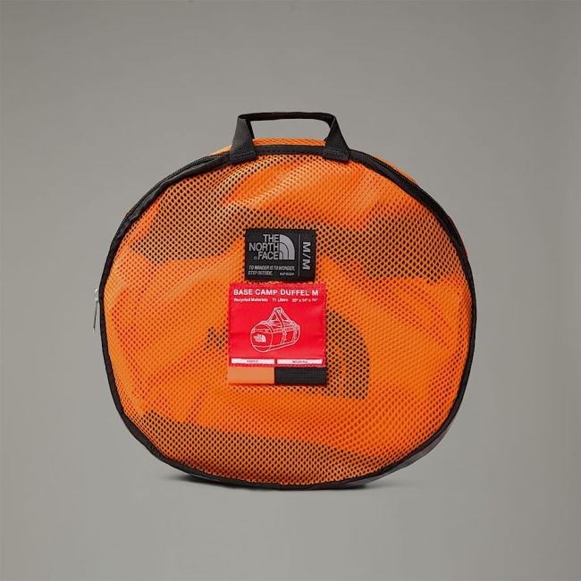The North Face - geanta - Base Camp Duffel Medium - Portocaliu | Negru