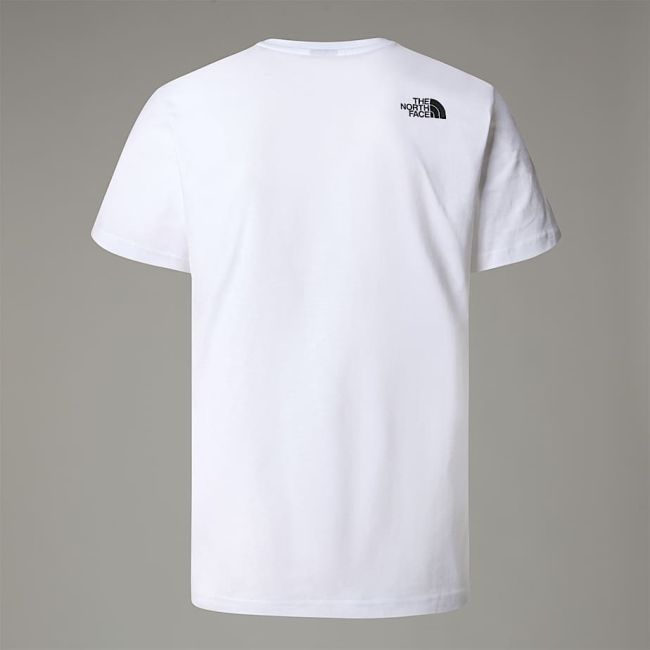 The North Face - tricou - M Never Stop Exploring - Alb