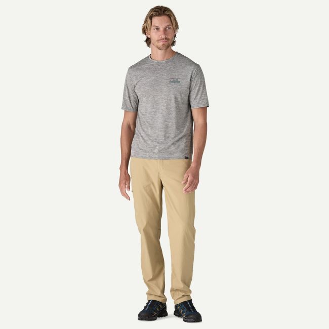 Patagonia - tricou - M Capilene Cool Daily Graphic - Gri