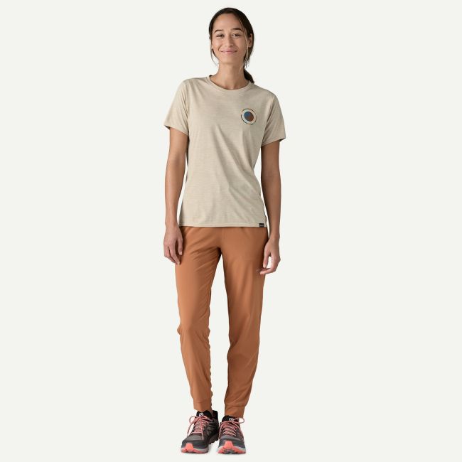Patagonia - tricou - W Capilene Cool Daily Graphic - Gri
