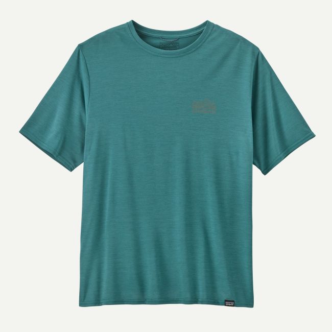 Patagonia - tricou - M Capilene Cool Daily Graphic - Albastru