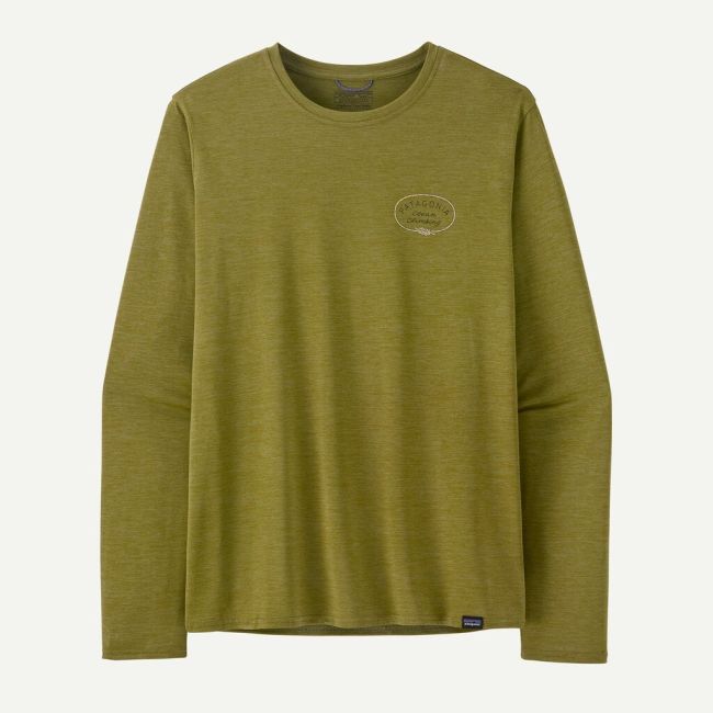 Patagonia - bluza - M Capilene Cool Daily Graphic Lands - Verde
