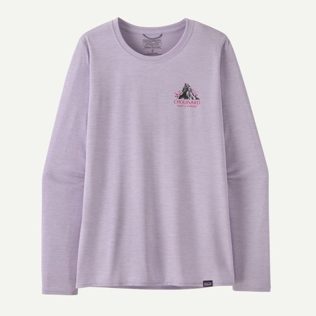 Patagonia - bluza - W Capilene Cool Daily Graphic Lands - Mov