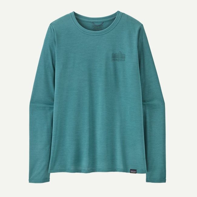 Patagonia - bluza - W Capilene Cool Daily Graphic - Albastru