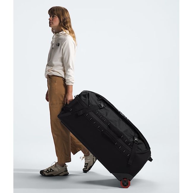 The North Face - geanta cu roti - Base Camp Rolling Thunder 36 - Negru | Alb