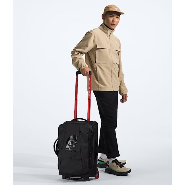 The North Face - geanta cu roti - Base Camp Rolling Thunder 22 - Negru | Alb