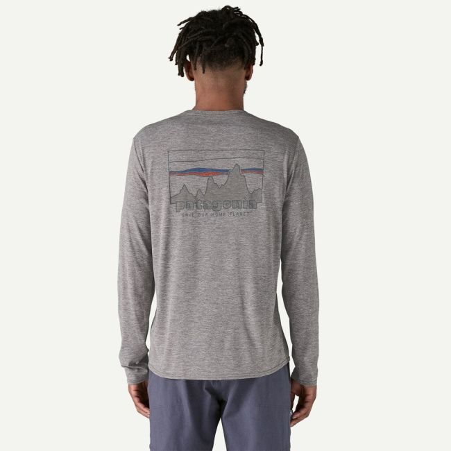 Patagonia - bluza - M Capilene Cool Daily Graphic - Gri