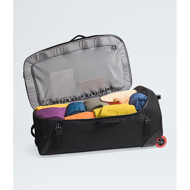 The North Face - geanta cu roti - Base Camp Rolling Thunder 36 - Negru | Alb