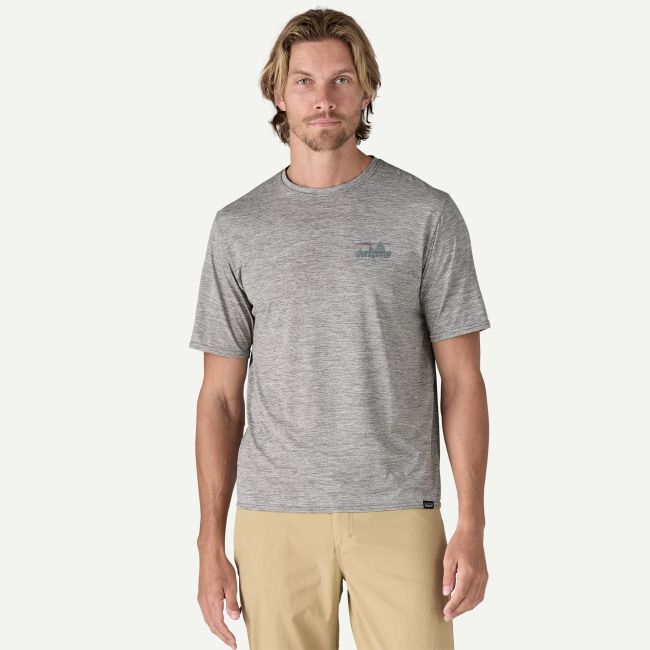 Patagonia - tricou - M Capilene Cool Daily Graphic - Gri