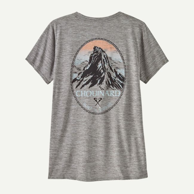 Patagonia - tricou - W Capilene Cool Daily Graphic Lands - Gri