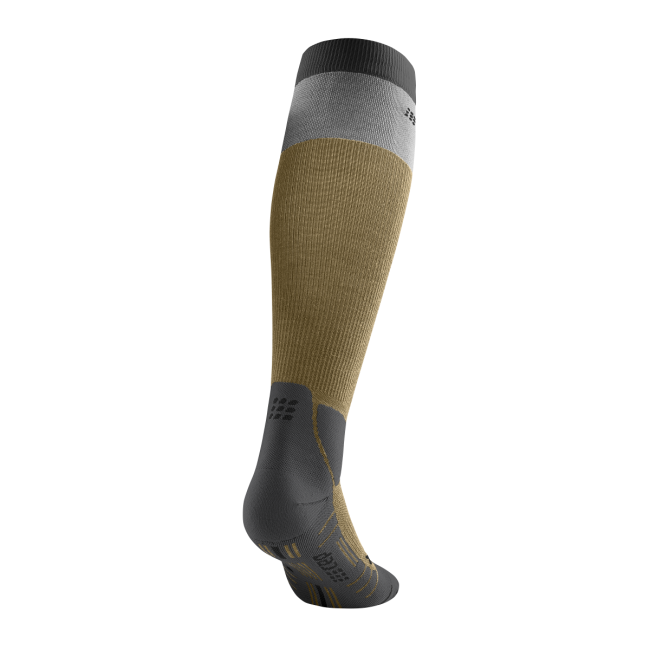 CEP - sosete compresie inalte - Hiking Light merino Socks W - Sand I Grey