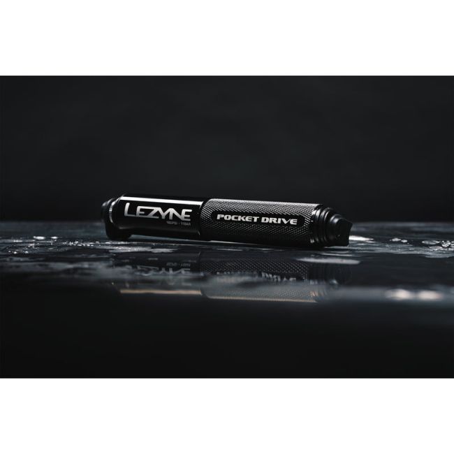 Lezyne - mini pompa - Hand Pump CNC Pocket Drive - 160 psi | 11 bar - negru
