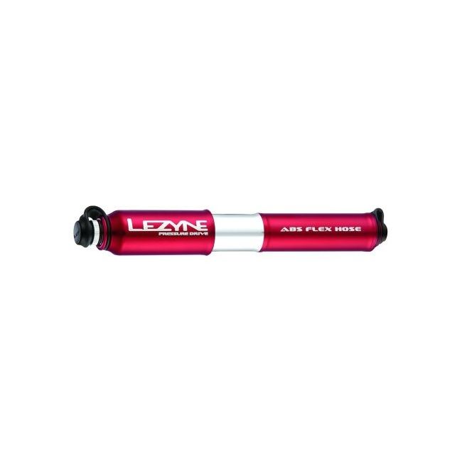 Lezyne - mini pompa - CNC Pressure Drive Medium - 120 psi I 8.3 bar - rosu